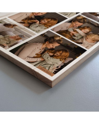 STAMPA SU LEGNO ME AND MY FAMILY