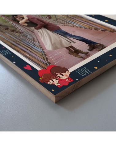 STAMPA SU LEGNO FELICITÀ