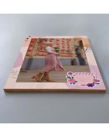 STAMPA SU LEGNO SUPER DONNA