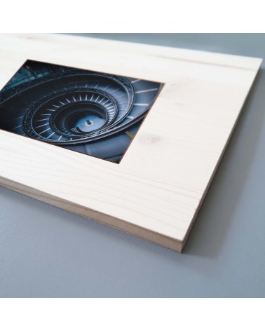 STAMPA SU LEGNO MINIMAL WHITE