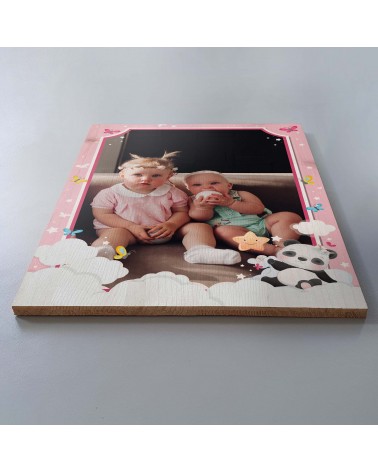STAMPA SU LEGNO LITTLE LADY