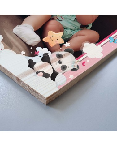 STAMPA SU LEGNO LITTLE LADY