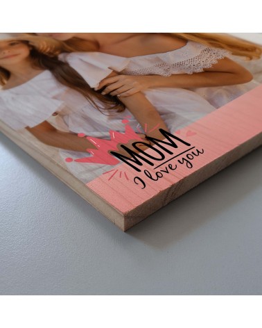 STAMPA SU LEGNO LA MAMMA MIGLIORE