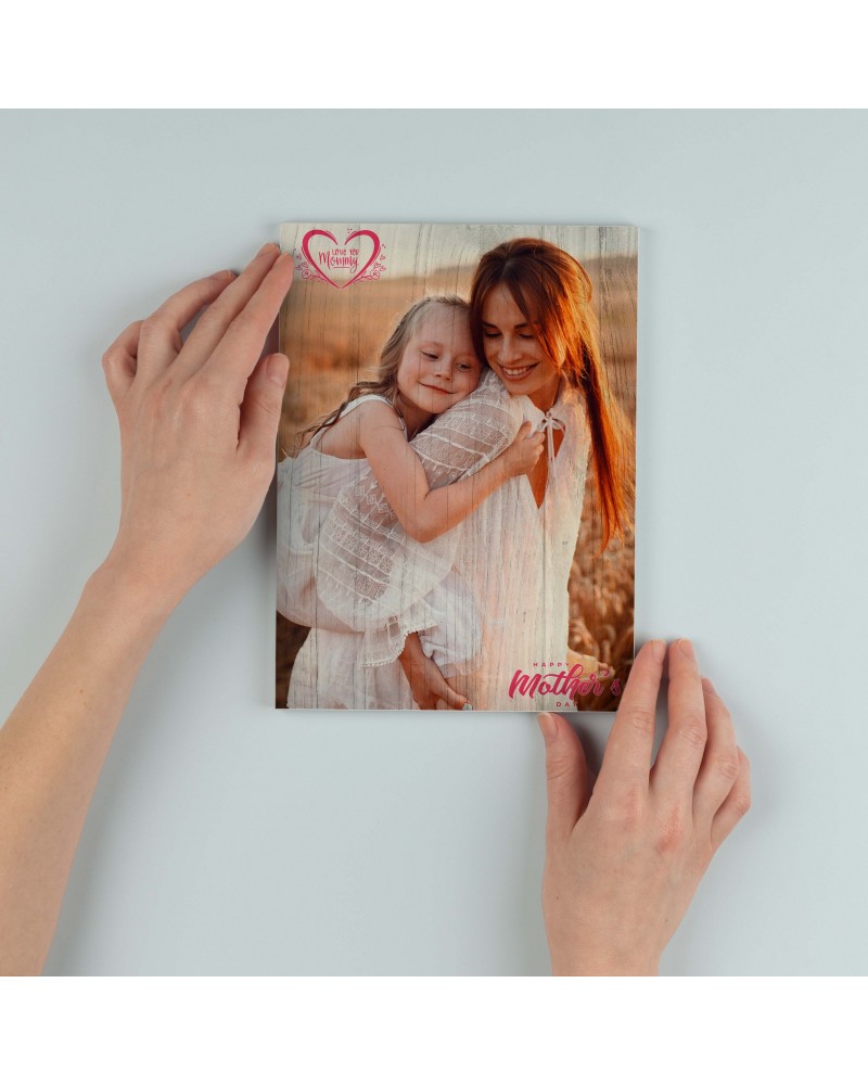 STAMPA SU LEGNO MAMMA