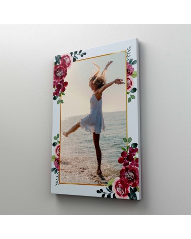 STAMPA SU FOREX CORNICE FLOREALE