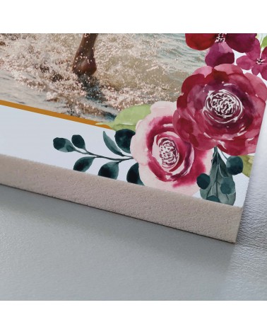 STAMPA SU FOREX CORNICE FLOREALE