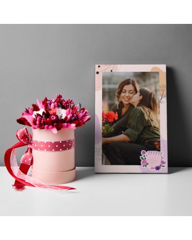 STAMPA SU FOREX PINK FRAME