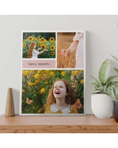 STAMPA SU FOREX COLLAGE WHITE FRAME