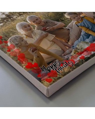 STAMPA SU TELA LA NOSTRA FAMIGLIA