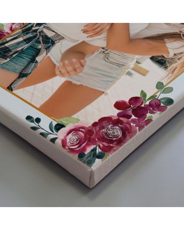 STAMPA SU TELA MIDNIGHT GARDEN