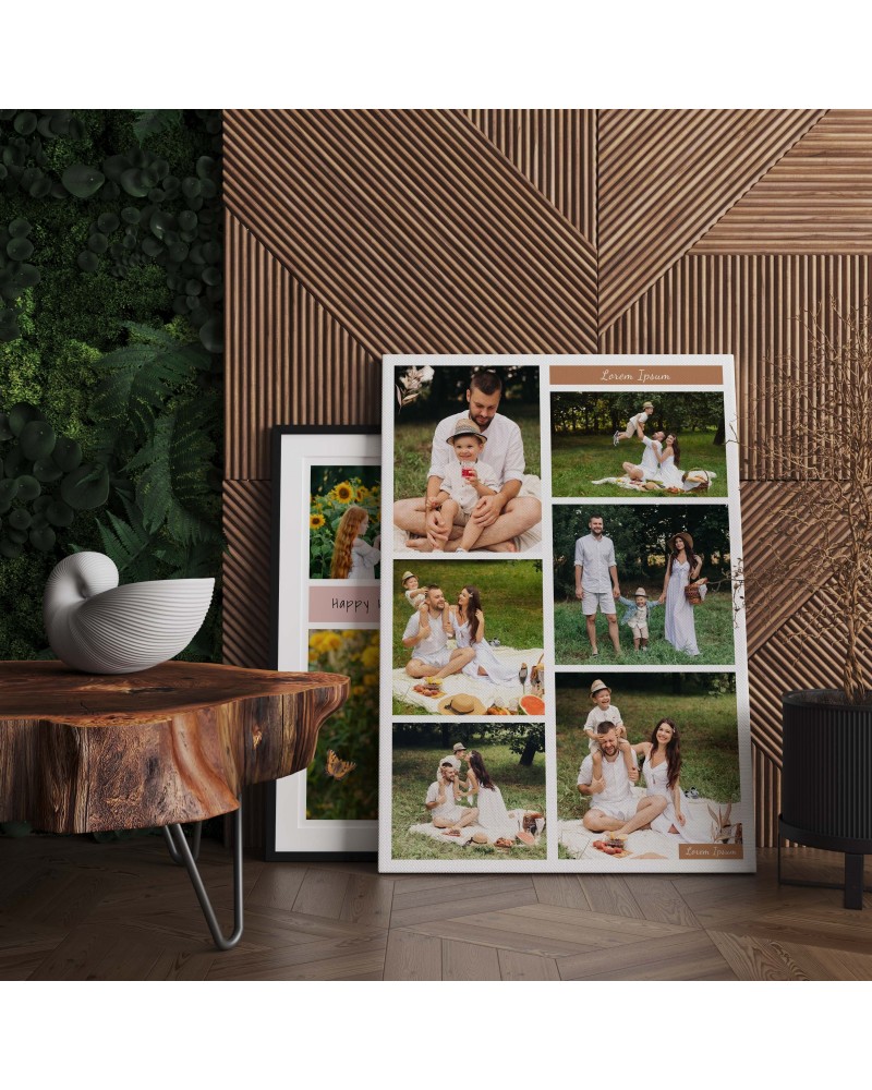 STAMPA SU TELA FOTO DI FAMIGLIA