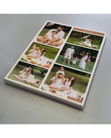 STAMPA SU TELA FOTO DI FAMIGLIA